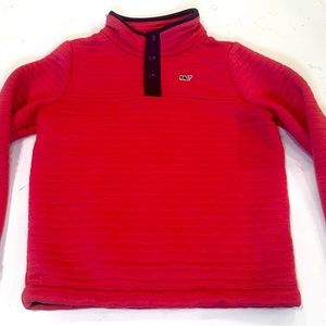 Vineyard Vines Boys Quilted Pullover
